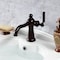 Kingston Brass Single-Handle Bathroom Faucet with Push Pop-Up, Oil Rubbed Bronze KS3545KL - alternate 4